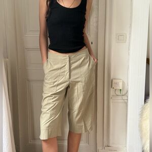 Laundry by Shelli Segal Capris Pants Shorts Low rise Vintage cropped S Khakis